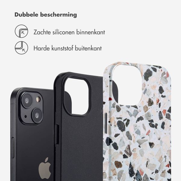Selencia Vivid Backcover Apple iPhone 13 - Chic Terazzo