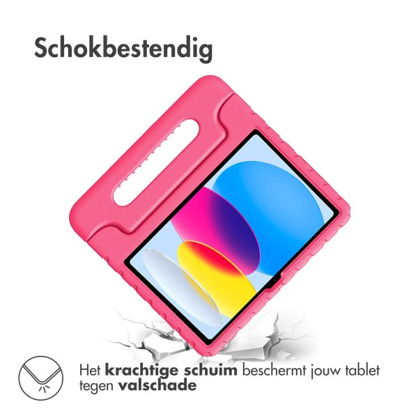 imoshion Kidsproof Backcover met handvat iPad 10 (2022) 10.9 inch - Roze