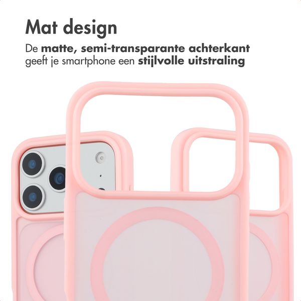 imoshion Color Guard Backcover met MagSafe Apple iPhone 18 Pro / 17 Pro - Lichtroze