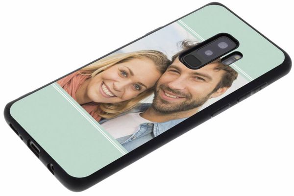 Ontwerp je eigen Samsung Galaxy S9 Plus gel hoesje - Zwart