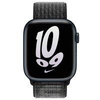 Apple Nike Sport Loop Band Apple Watch Series 1-10 / SE / Ultra (2) - 42/44/45/46/49 mm - Black / Summit White