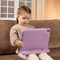 imoshion Kidsproof Backcover met handvat Samsung Galaxy Tab A11 / A9 8.7 inch - Lila