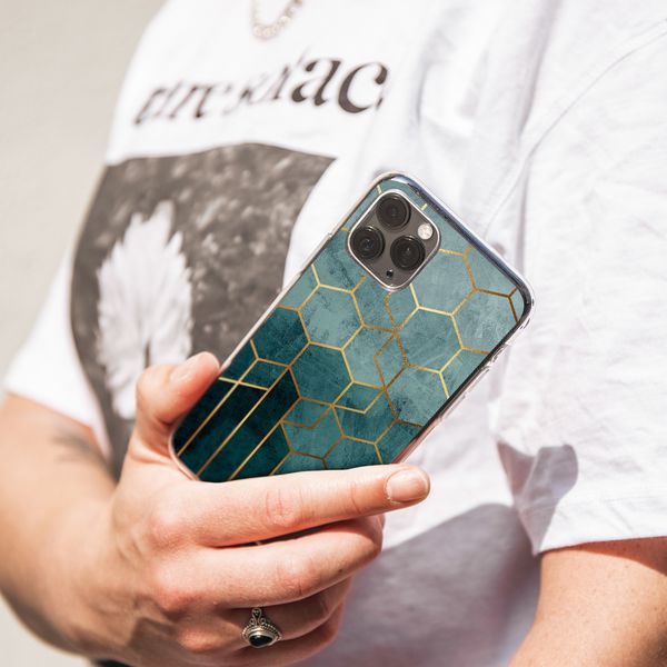 imoshion Design hoesje iPhone 11 - Patroon - Groen