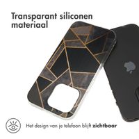 imoshion Design hoesje iPhone 15 Pro - Black Graphic