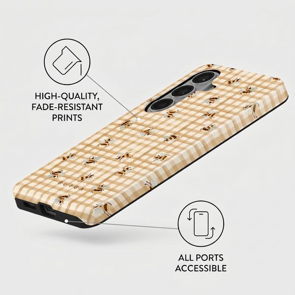 Burga Tough Back Cover with MagSafe Samsung Galaxy S26 - Honeycomb