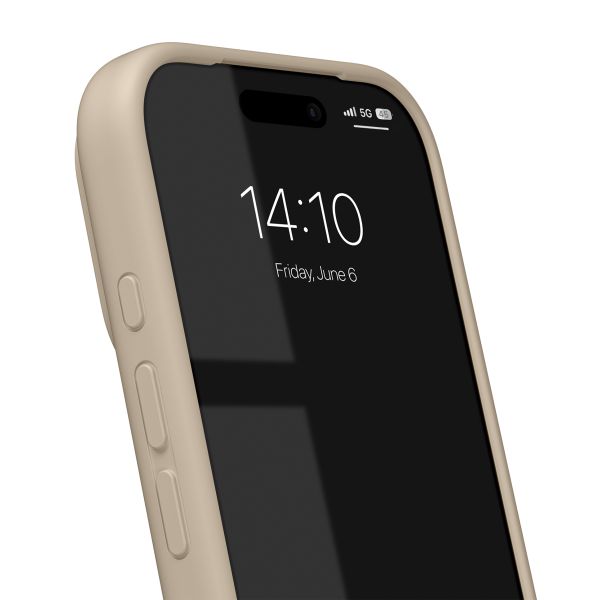 iDeal of Sweden Silicone Case met MagSafe Apple iPhone 17 Pro Max - Beige