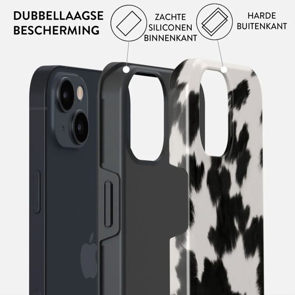 Burga Tough Backcover Apple iPhone 15 - Achromatic