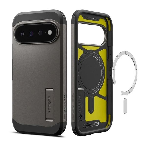 Spigen Tough Armor Backcover MagSafe Google Pixel 11 Pro XL - Gunmetal
