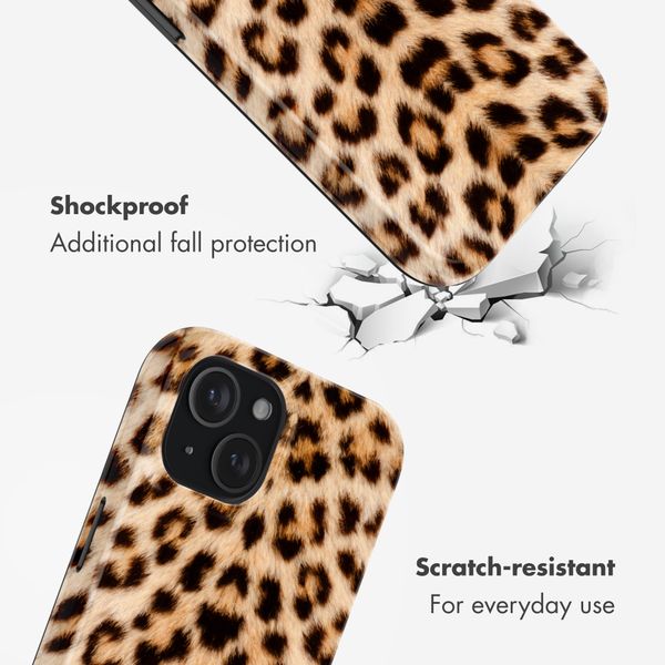 Selencia Vivid Back Cover Apple iPhone 15 - Wild Leo