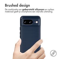 imoshion Brushed Backcover Google Pixel 8 - Donkerblauw