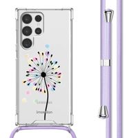 imoshion Design hoesje met koord Samsung Galaxy S22 Ultra - Sandstone Dandelion