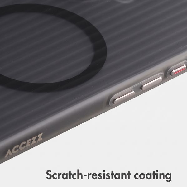 Accezz Lite Case with MagSafe | Fluted | Apple iPhone 16 - Grey
