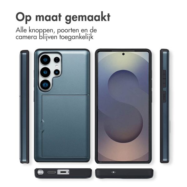 imoshion Backcover met pasjeshouder Samsung Galaxy S25 Ultra - Donkerblauw