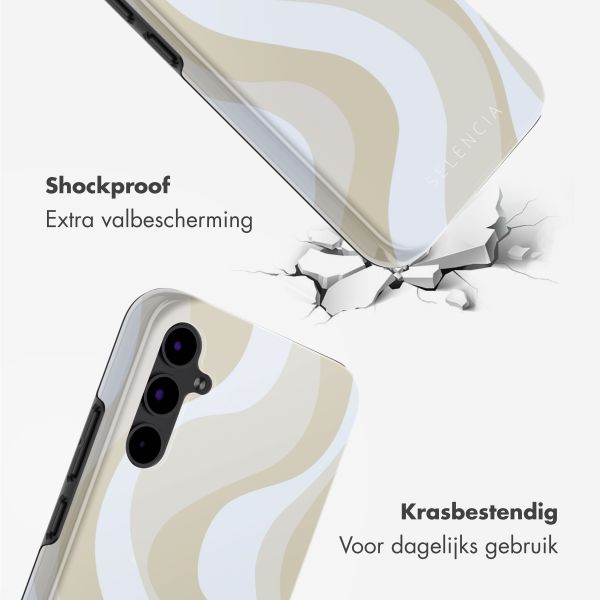 Selencia Vivid Backcover Samsung Galaxy A34 (5G) - Desert Waves Beige