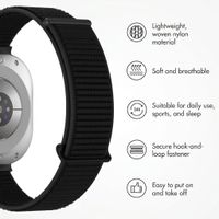 imoshion Nylon Strap Samsung Galaxy Watch Ultra 2 (2026) / Ultra (2024/2025) - Black