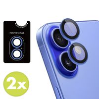 imoshion 2 Pack Camera lens protector Apple iPhone 16 / 16 Plus - Ultramarine