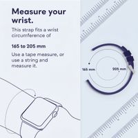 Apple Leather Link Apple Watch | 44/45/46/49 mm - Size M/L - Golden Brown