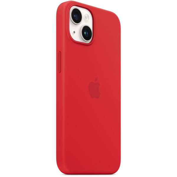 Apple Silicone Backcover MagSafe iPhone 14 - Rood