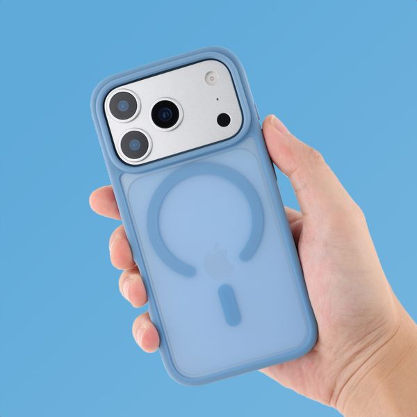 imoshion Colour Guard Back Cover with MagSafe Apple iPhone 17 Pro Max - Light Blue