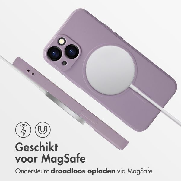 imoshion Color Backcover met MagSafe iPhone 13 Mini - Paars