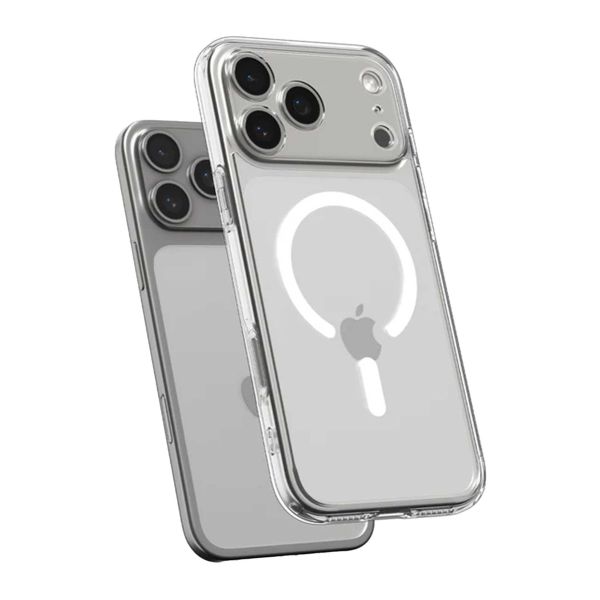 Spigen Ultra Hybrid Backcover MagSafe Apple iPhone 17 Pro Max - Clear / White