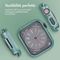imoshion Full Cover Hardcase Apple Watch 7 / 8 / 9 - 41 mm - Donkergroen