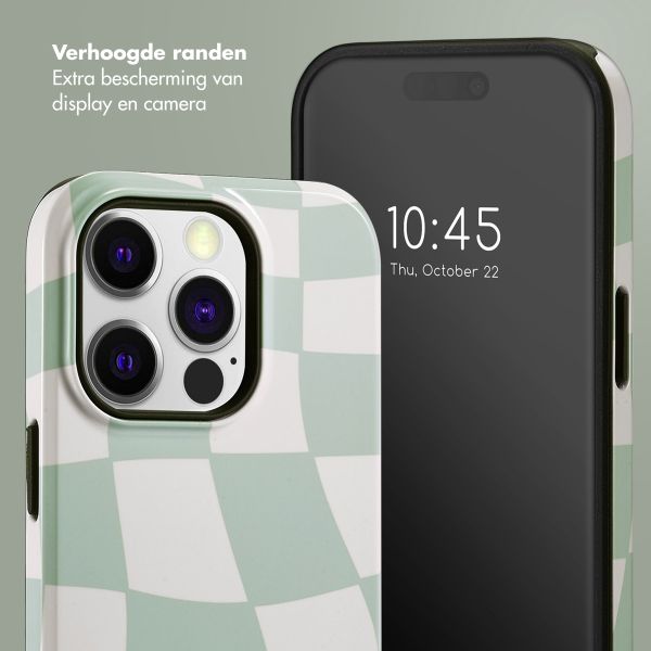 Selencia Vivid Backcover Apple iPhone 14 Pro - Groovy Sage Green