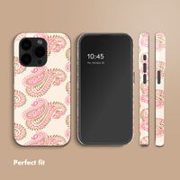 Selencia Vivid Back Cover Apple iPhone 15 Pro - Paisley Blush