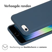 imoshion Color Backcover Apple iPhone SE (2022 / 2020) / 8 / 7 - Donkerblauw