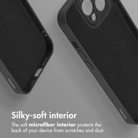 imoshion Colour Back Cover with MagSafe Apple iPhone 13 Pro - Black