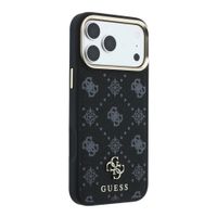 Guess 4G Metal Logo Backcover MagSafe Apple iPhone 18 Pro Max / 17 Pro Max - Black