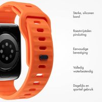 imoshion Active Sport siliconenbandje Apple Watch Series 1 t/m 10 / SE / Ultra (2) (44/45/46/49 mm) - Oranje