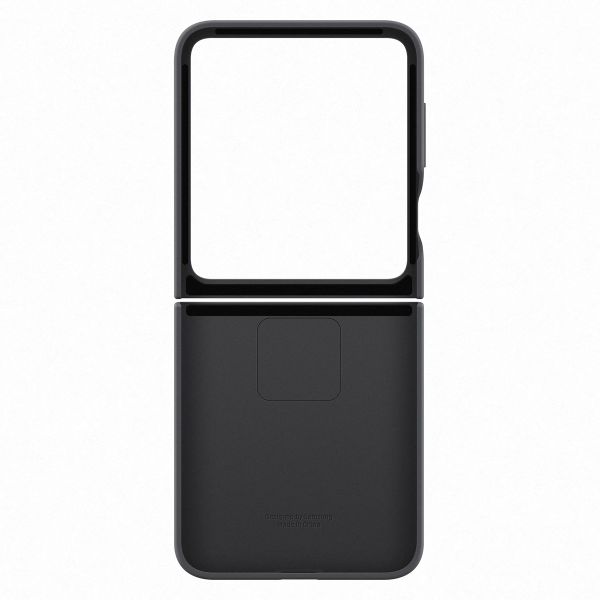 Samsung Originele Silicone Cover Ring Samsung Galaxy Z Flip 6 / Flip 7 FE - Black
