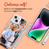 Ontwerp je eigen MagSafe Backcover met afneembaar koord Apple iPhone 14 - Transparant