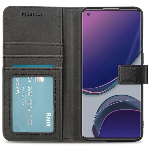 imoshion Luxe Bookcase OnePlus 9 Pro - Zwart