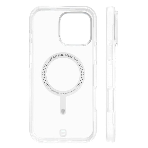 BodyGuardz Ace Pro MagSafe Backcover iPhone 16 Pro Max - Clear White