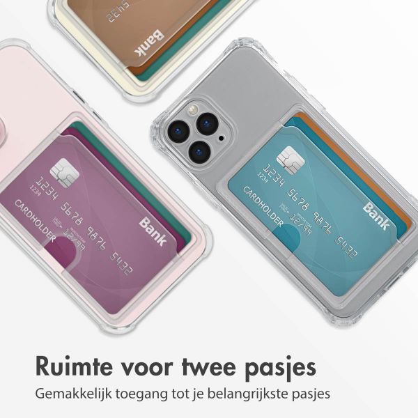 imoshion Softcase Backcover met pasjeshouder iPhone 11 Pro - Transparant