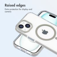imoshion Combat MagSafe Back Cover Apple iPhone 15 - Grey