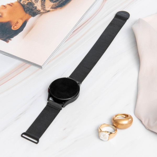 imoshion Milanese magnetic band Samsung Galaxy Watch 9 (40/44mm) / Watch 8 (40/44mm) / Classic (46mm) - Black