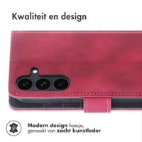 imoshion Bookcase met koord Samsung Galaxy S25 FE - Rood