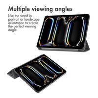 imoshion Design Trifold Case Apple iPad Pro 13 (2025) M5 / (2024) M4 - Black Marble