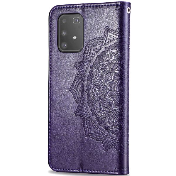 Mandala Bookcase Samsung Galaxy S10 Lite - Paars