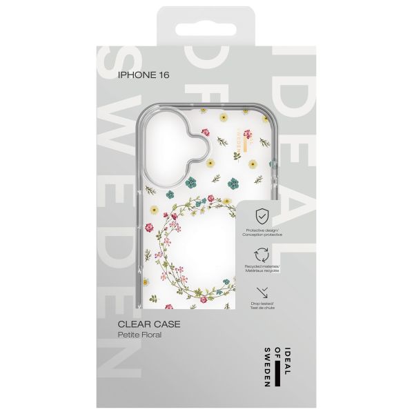 iDeal of Sweden Mirror Case Apple iPhone 16 - Petite Floral