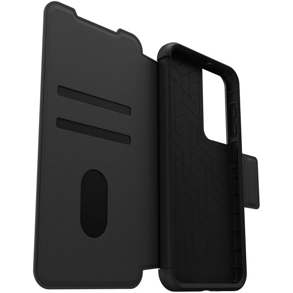 OtterBox Strada Bookcase Samsung Galaxy S23 Plus - Zwart