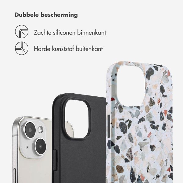 Selencia Vivid Tough Backcover iPhone 14 - Chic Terazzo