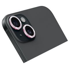 Holdit Camera Lens Protector Glitter Apple iPhone 15 / 15 Plus - Pink