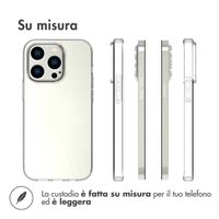 Accezz Clear Backcover Apple iPhone 14 Pro - Transparant