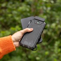 imoshion Solar Powerbank 10,000 mAh - Solar-Powered Wireless Powerbank - Quick Charge and Power Delivery - Black