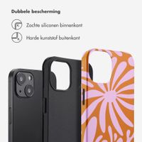 Selencia Vivid Backcover Apple iPhone 13 - Modern Bloom Pink