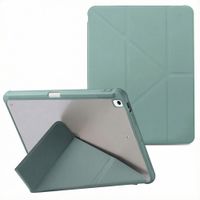 imoshion Origami Bookcase Apple iPad 9 (2021) 10.2 inch / iPad 8 (2020) 10.2 inch / iPad 7 (2019) 10.2 inch - Donkergroen